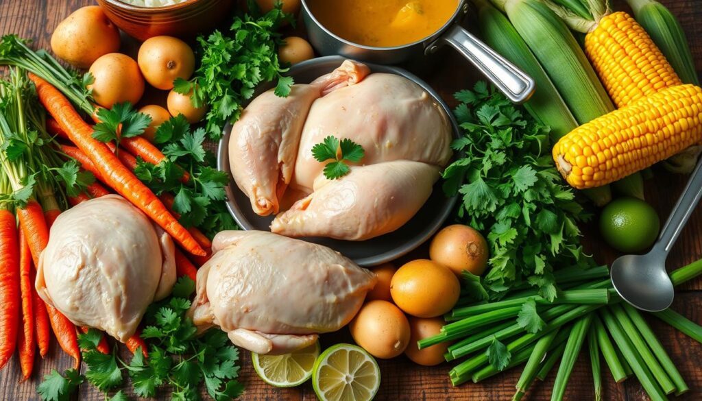 caldo de pollo recipe