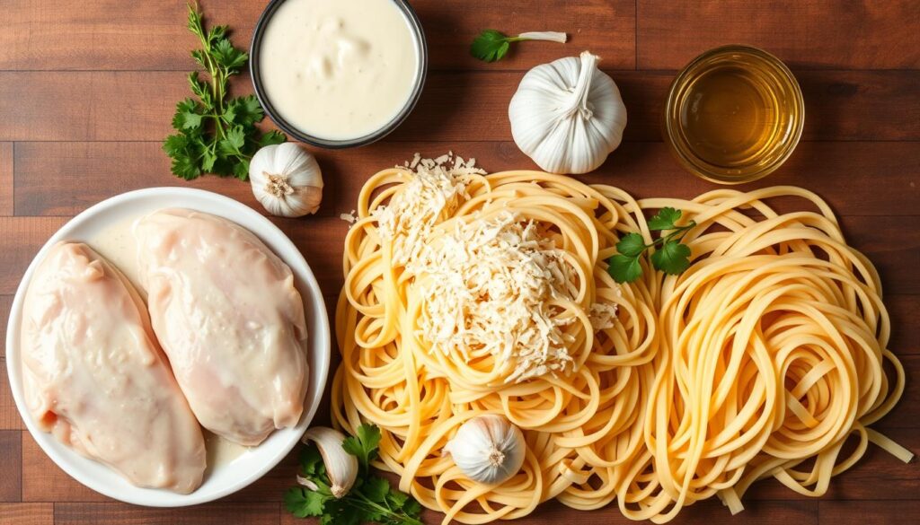 chicken alfredo ingredients