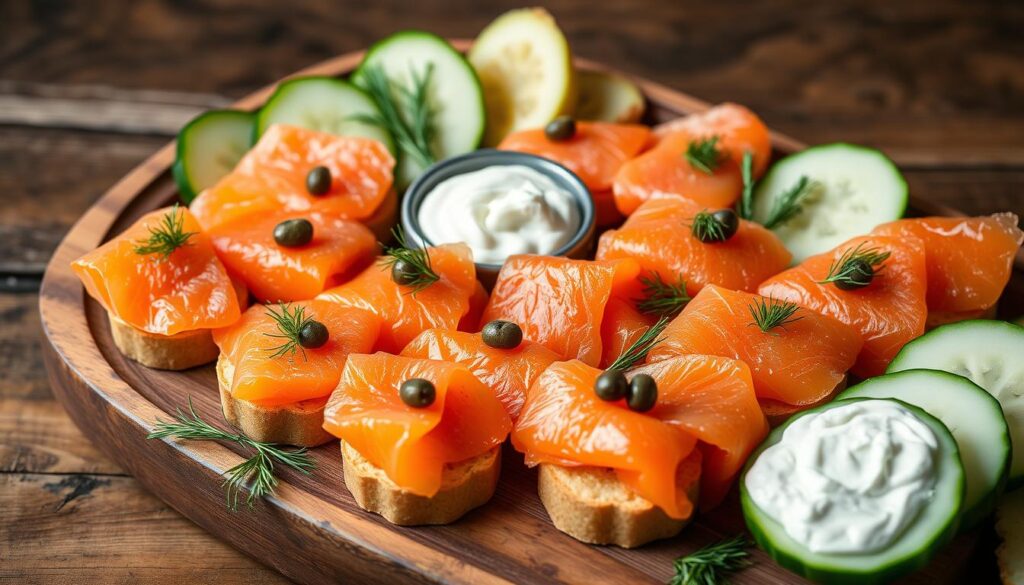 Smoked Salmon Appetizers