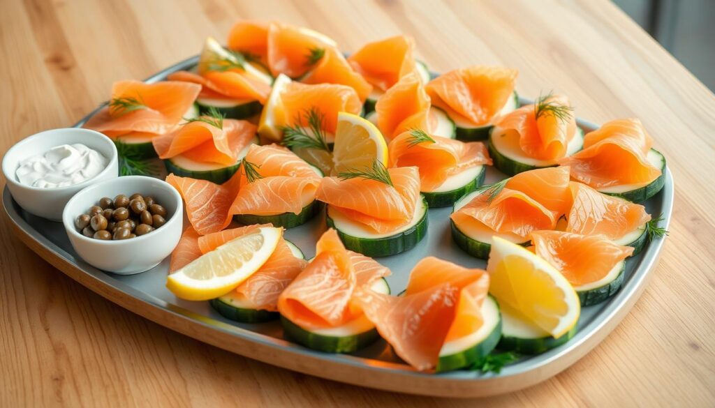 Smoked Salmon Appetizers