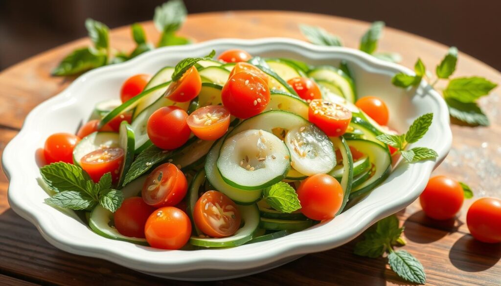 healthy cucumber dish